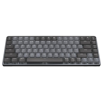 Logitech MX Mini Compact Smart Backlit Wireless Bluetooth Mechanical Keyboard, Specification:Blue Shaft(Graphite) - Wireless Keyboard by Logitech | Online Shopping UK | buy2fix