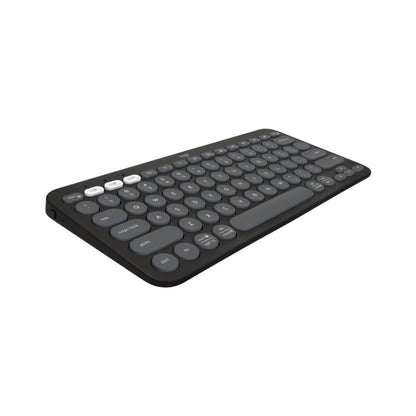 罗技 PEBBLE 2 COMBO Thin and Light Wireless Slim Bluetooth Keyboard and Mouse Set(Black) - Wireless Keyboard by Logitech | Online Shopping UK | buy2fix