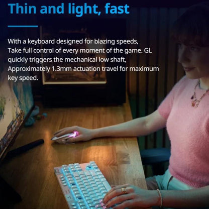 Logitech G915 X LIGHTSPEED TKL Low Profile Gaming Keyboard(Black Linear) - Wireless Keyboard by Logitech | Online Shopping UK | buy2fix