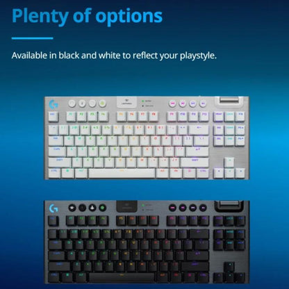 Logitech G915 X LIGHTSPEED TKL Low Profile Gaming Keyboard(Black Linear) - Wireless Keyboard by Logitech | Online Shopping UK | buy2fix