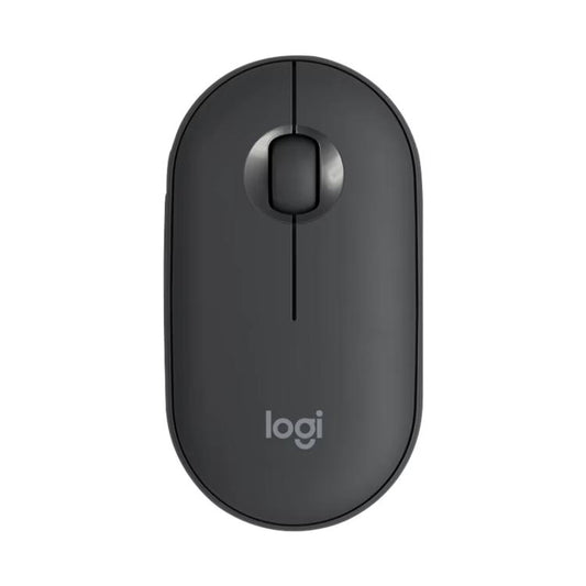 Logitech PEBBLE M350 1000DPI Ultra-Thin Dual-Mode Wireless Bluetooth Mouse(Black) - Wireless Mice by Logitech | Online Shopping UK | buy2fix