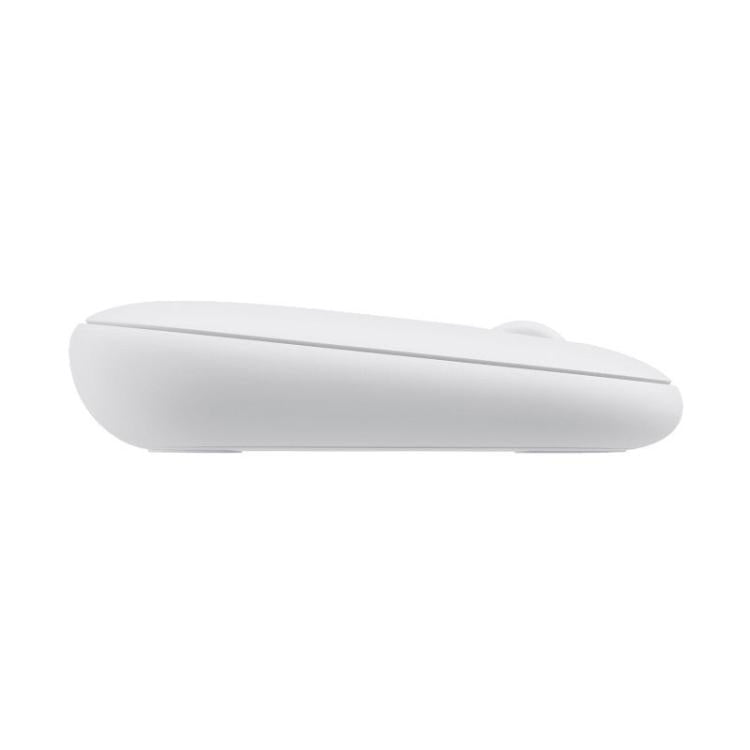 Logitech PEBBLE M350 1000DPI Ultra-Thin Dual-Mode Wireless Bluetooth Mouse(White) - Wireless Mice by Logitech | Online Shopping UK | buy2fix