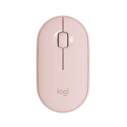 Logitech PEBBLE M350 1000DPI Ultra-Thin Dual-Mode Wireless Bluetooth Mouse(Pink) - Wireless Mice by Logitech | Online Shopping UK | buy2fix