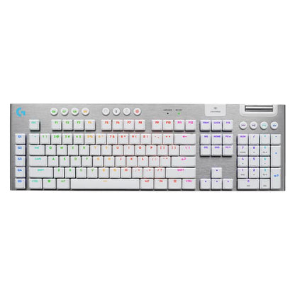 Logitech G915 X LIGHTSPEED Wireless Low Profile Gaming Keyboard(White Tactile) - Wireless Keyboard by Logitech | Online Shopping UK | buy2fix