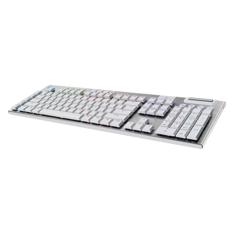 Logitech G915 X LIGHTSPEED Wireless Low Profile Gaming Keyboard(White Tactile) - Wireless Keyboard by Logitech | Online Shopping UK | buy2fix