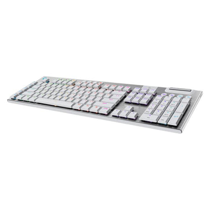 Logitech G915 X LIGHTSPEED Wireless Low Profile Gaming Keyboard(White Tactile) - Wireless Keyboard by Logitech | Online Shopping UK | buy2fix
