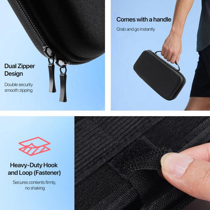 For Nintendo Switch 2 DUX DUCIS Game Console EVA Portable Storage Bag(Black) - Bags by DUX DUCIS | Online Shopping UK | buy2fix