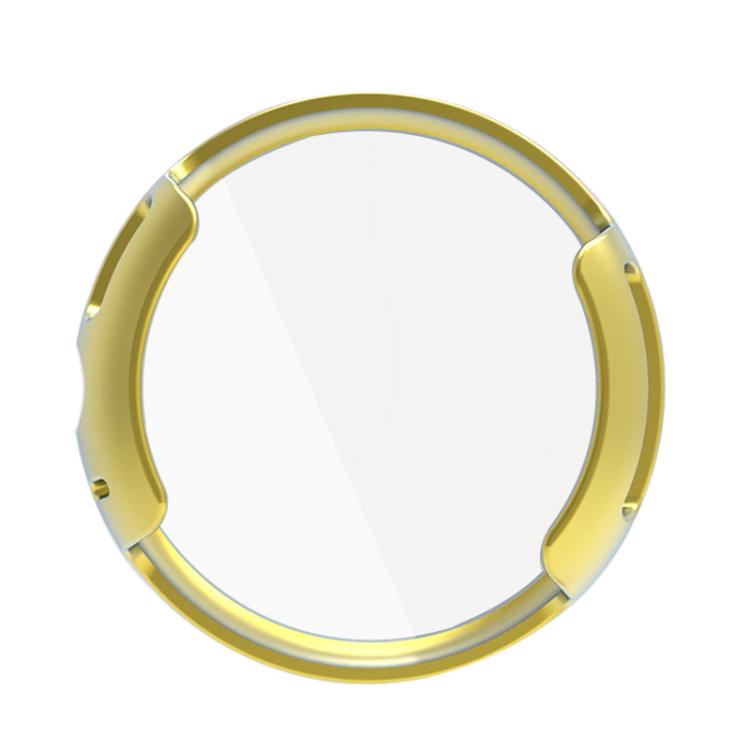 For Google Pixel Watch 3 45mm Integrated Full Coverage TPU Watch Protective Cover(Gold) - Watch Cases by buy2fix | Online Shopping UK | buy2fix