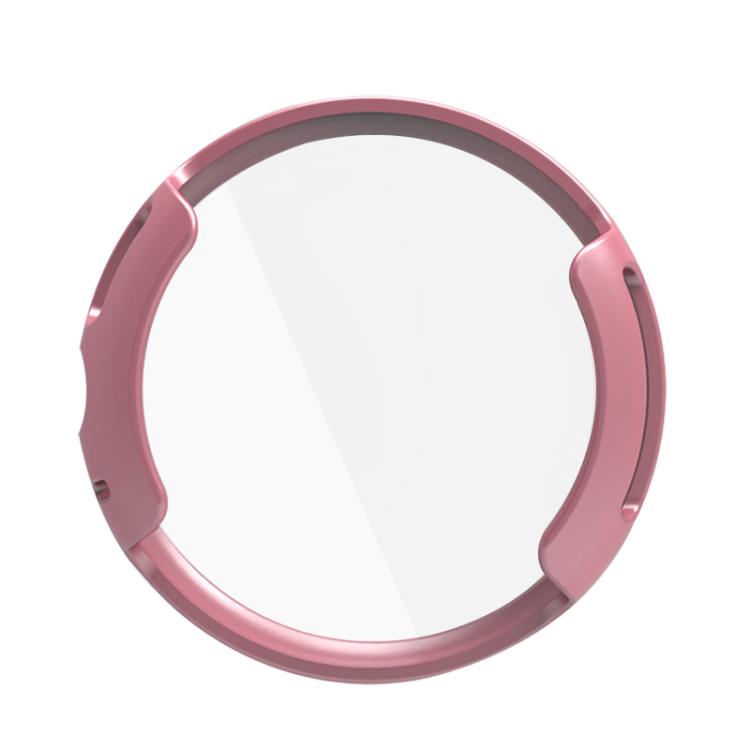 For Google Pixel Watch 3 45mm Integrated Full Coverage TPU Watch Protective Cover(Pink) - Watch Cases by buy2fix | Online Shopping UK | buy2fix
