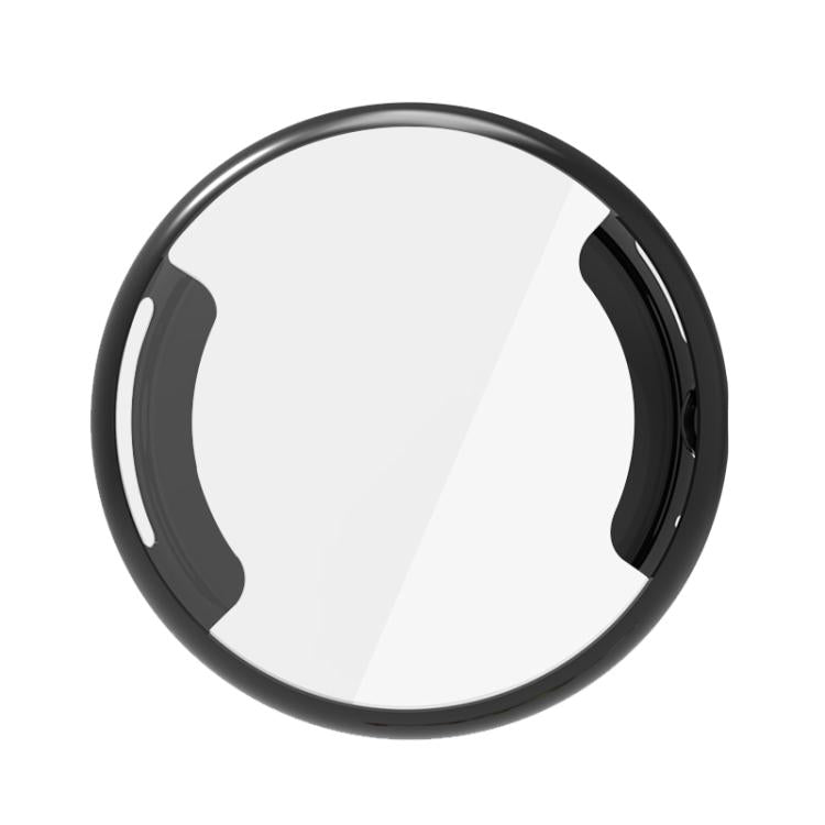 For Google Pixel Watch 3 45mm Integrated Full Coverage TPU Watch Protective Cover(Black) - Watch Cases by buy2fix | Online Shopping UK | buy2fix