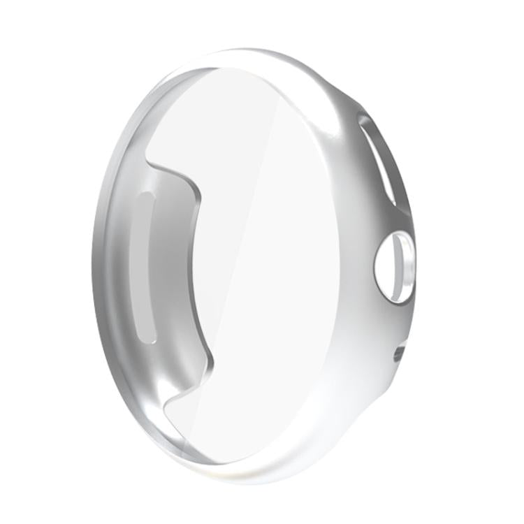 For Google Pixel Watch 3 45mm Integrated Full Coverage TPU Watch Protective Cover(Silver) - Watch Cases by buy2fix | Online Shopping UK | buy2fix