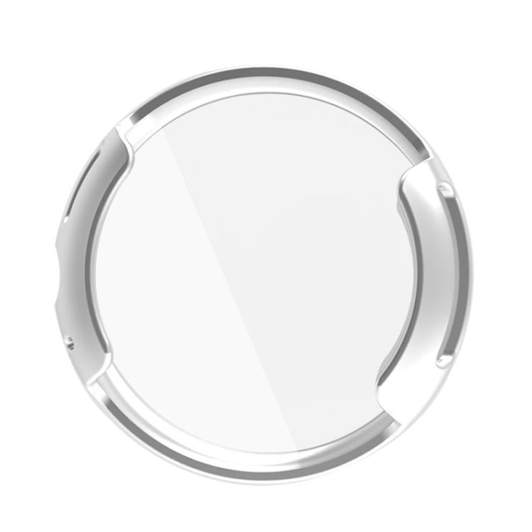 For Google Pixel Watch 3 45mm Integrated Full Coverage TPU Watch Protective Cover(Silver) - Watch Cases by buy2fix | Online Shopping UK | buy2fix