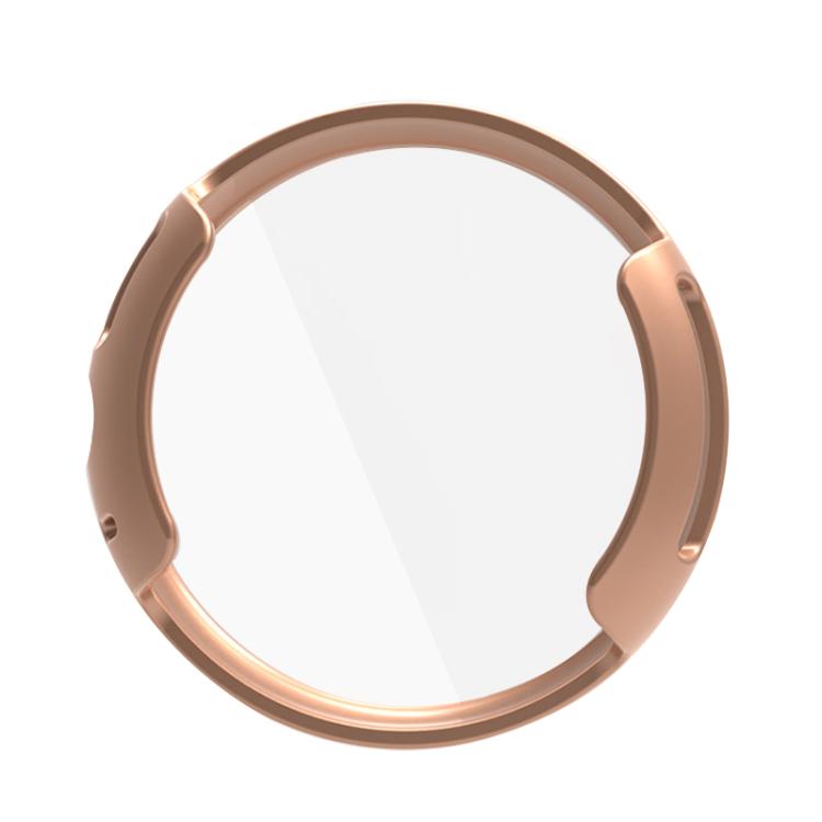 For Google Pixel Watch 3 45mm Integrated Full Coverage TPU Watch Protective Cover(Rose Gold) - Watch Cases by buy2fix | Online Shopping UK | buy2fix