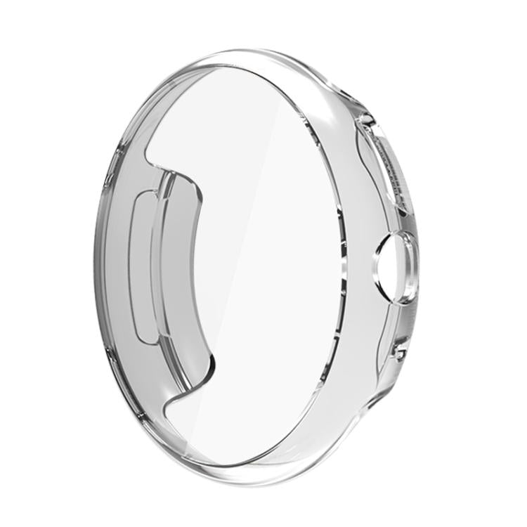 For Google Pixel Watch 3 45mm Integrated Full Coverage TPU Watch Protective Cover(Transparent) - Watch Cases by buy2fix | Online Shopping UK | buy2fix