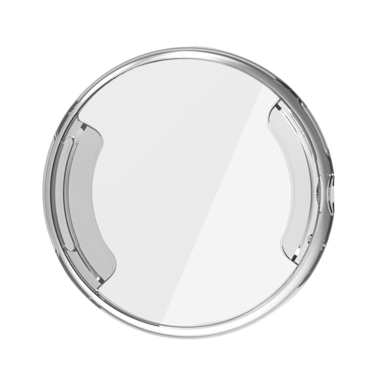 For Google Pixel Watch 3 45mm Integrated Full Coverage TPU Watch Protective Cover(Transparent) - Watch Cases by buy2fix | Online Shopping UK | buy2fix