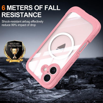 For iPhone 17 RedPepper Tempered Glass MagSafe Phone Case(Pink) - iPhone 17 Cases by RedPepper | Online Shopping UK | buy2fix