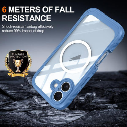 For iPhone 17 RedPepper Tempered Glass MagSafe Phone Case(Blue) - iPhone 17 Cases by RedPepper | Online Shopping UK | buy2fix