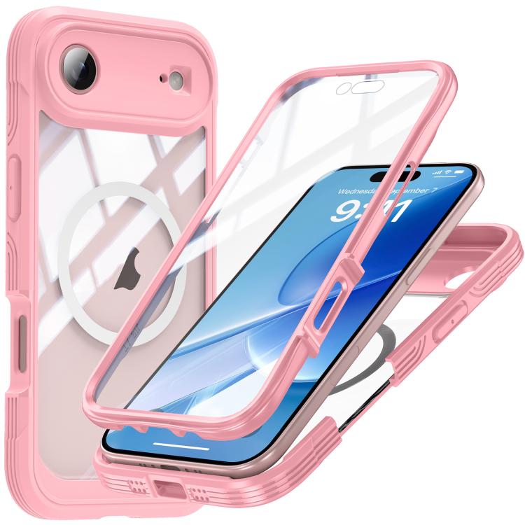 For iPhone Air RedPepper Tempered Glass MagSafe Phone Case(Pink) - iPhone Air Cases by RedPepper | Online Shopping UK | buy2fix