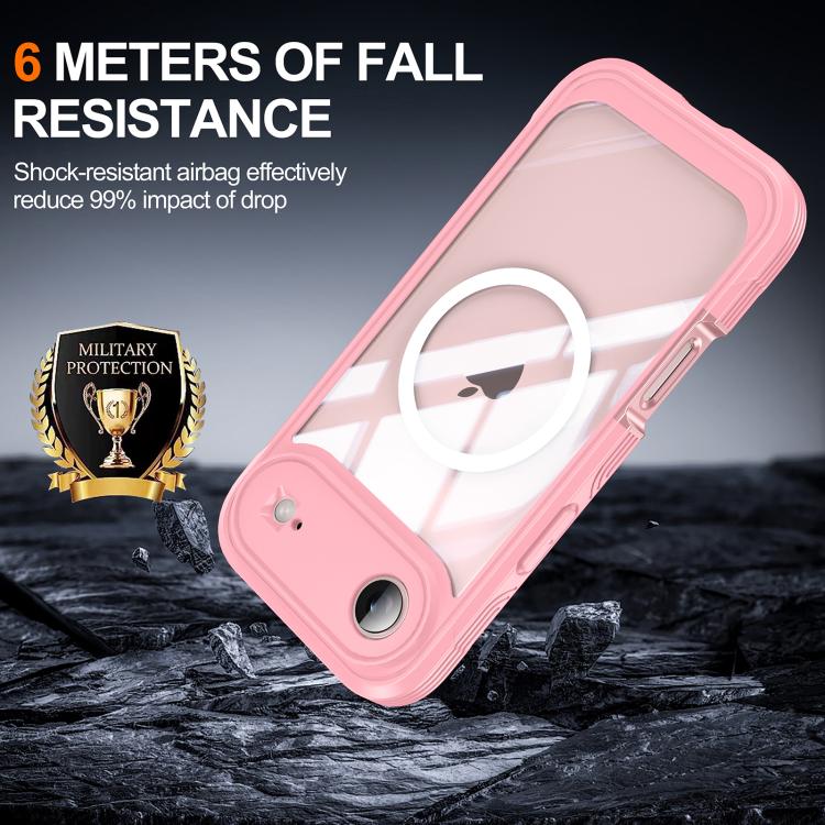 For iPhone Air RedPepper Tempered Glass MagSafe Phone Case(Pink) - iPhone Air Cases by RedPepper | Online Shopping UK | buy2fix