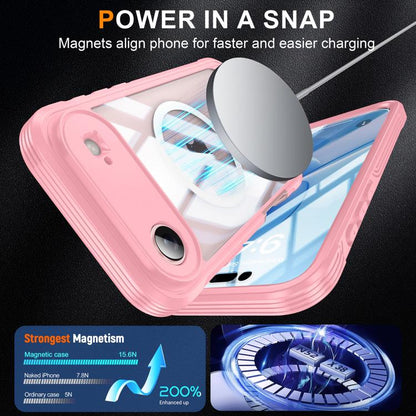 For iPhone Air RedPepper Tempered Glass MagSafe Phone Case(Pink) - iPhone Air Cases by RedPepper | Online Shopping UK | buy2fix