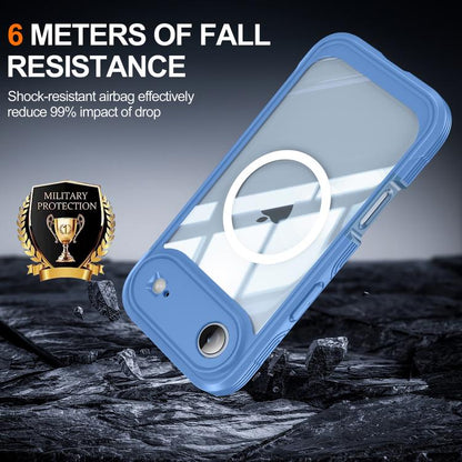 For iPhone 17 Air RedPepper Tempered Glass MagSafe Phone Case(Blue) - iPhone 17 Air Cases by RedPepper | Online Shopping UK | buy2fix