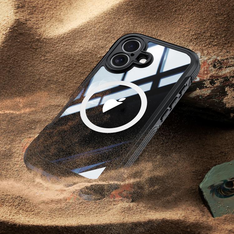 For iPhone 17 Pro RedPepper Tempered Glass MagSafe Phone Case(Black) - iPhone 17 Pro Cases by RedPepper | Online Shopping UK | buy2fix