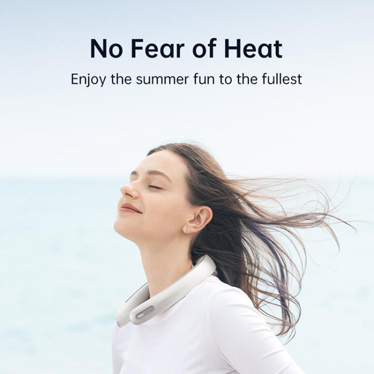 JisuLife FA45 100-speed Dual Turbo Portable Neck Fan Pro1(Pink) - Electric Fans by Jisulife | Online Shopping UK | buy2fix