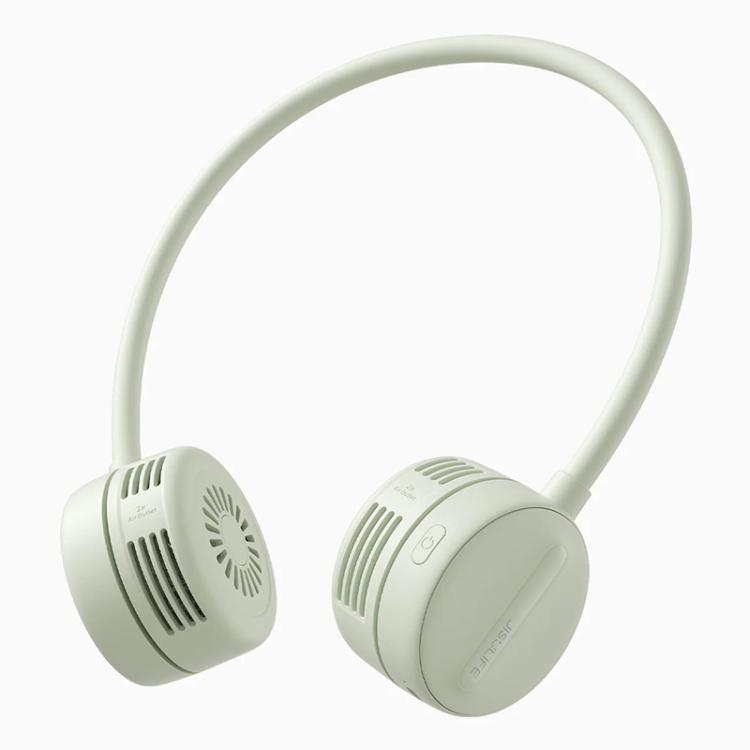 JisuLife FA25 Outdoor Sports Portable Neck Fan Life1(Green) - Electric Fans by Jisulife | Online Shopping UK | buy2fix