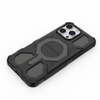 For iPhone 16 Pro Max BIBERCAS Real Color Series MagSafe Shockproof Phone Case(Green) - iPhone 16 Pro Max Cases by BIBERCAS | Online Shopping UK | buy2fix