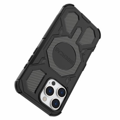 For iPhone 16 Pro Max BIBERCAS Real Color Series MagSafe Shockproof Phone Case(Green) - iPhone 16 Pro Max Cases by BIBERCAS | Online Shopping UK | buy2fix