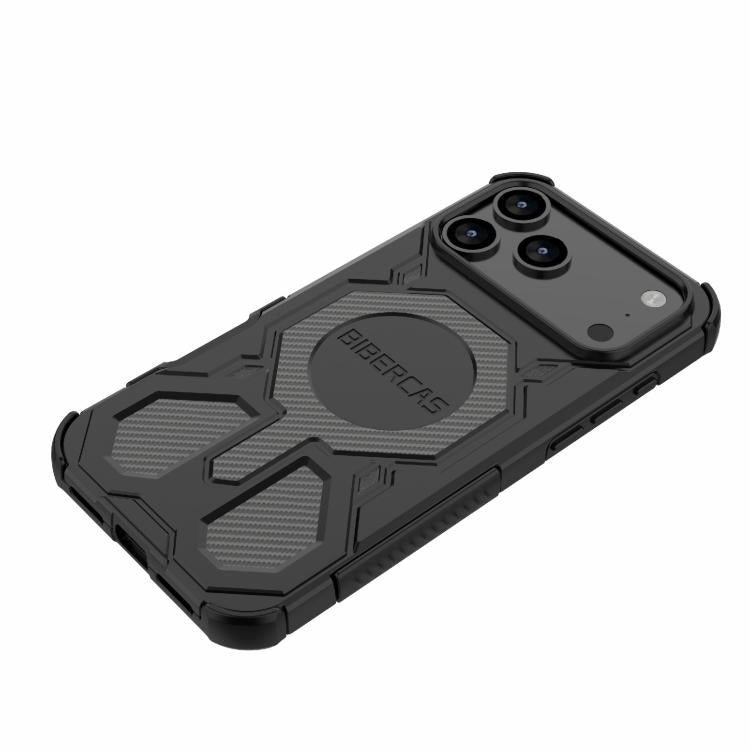 For iPhone 17 Pro Max BIBERCAS Real Color Series MagSafe Shockproof Phone Case(Gray) - iPhone 17 Pro Max Cases by BIBERCAS | Online Shopping UK | buy2fix