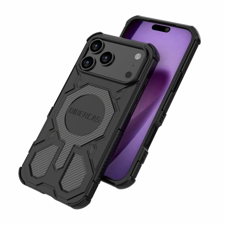 For iPhone 17 Pro Max BIBERCAS Real Color Series MagSafe Shockproof Phone Case(Pink) - iPhone 17 Pro Max Cases by BIBERCAS | Online Shopping UK | buy2fix