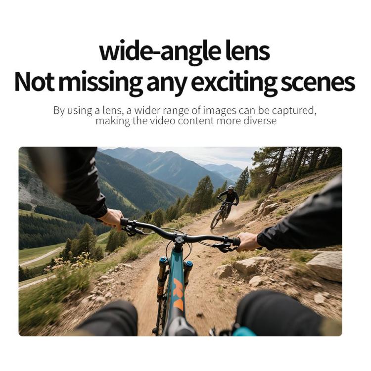 M11 4K Thumb Sports Camera Mini WiFi Camera with Screen, Specification:Simple Version(Black) - Sports Camera by buy2fix | Online Shopping UK | buy2fix