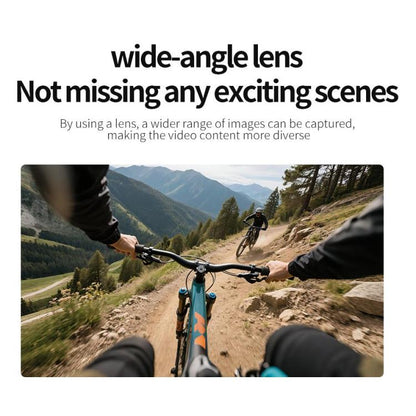 M11 4K Thumb Sports Camera Mini WiFi Camera with Screen, Specification:Simple Version(Black) - Sports Camera by buy2fix | Online Shopping UK | buy2fix