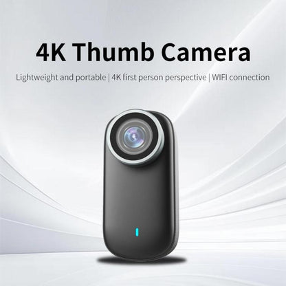 M11 4K Thumb Sports Camera Mini WiFi Camera with Screen, Specification:Standard Version(Black) - Sports Camera by buy2fix | Online Shopping UK | buy2fix