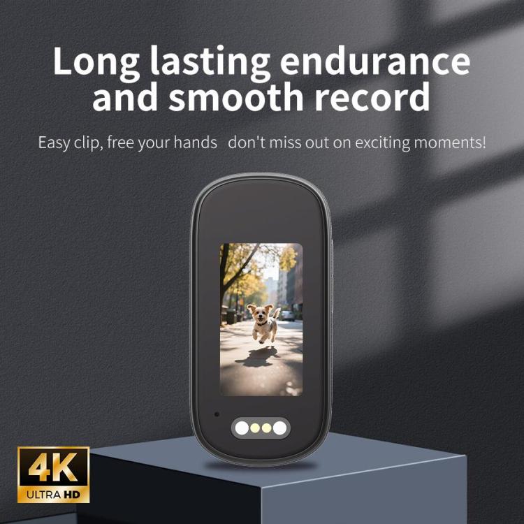 M11 4K Thumb Sports Camera Mini WiFi Camera with Screen, Specification:Standard Version(Black) - Sports Camera by buy2fix | Online Shopping UK | buy2fix