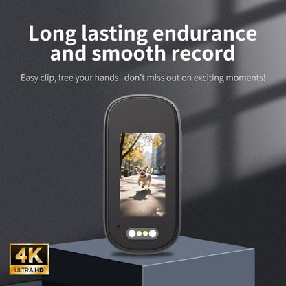 M11 4K Thumb Sports Camera Mini WiFi Camera with Screen, Specification:Standard Version(Black) - Sports Camera by buy2fix | Online Shopping UK | buy2fix