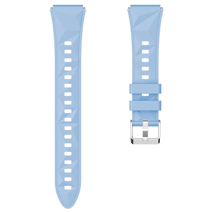 For Huawei Watch GT 5 41mm xDfind Ice Crystal Texture Silicone Watch Band(Cloudy Blue) - Watch Bands by xDfind | Online Shopping UK | buy2fix