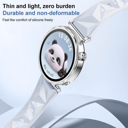 For Huawei Watch GT 5 41mm xDfind Ice Crystal Texture Silicone Watch Band(Cloudy Blue) - Watch Bands by xDfind | Online Shopping UK | buy2fix