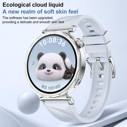 For Huawei Watch GT 5 41mm xDfind Ice Crystal Texture Silicone Watch Band(Cloudy Blue) - Watch Bands by xDfind | Online Shopping UK | buy2fix