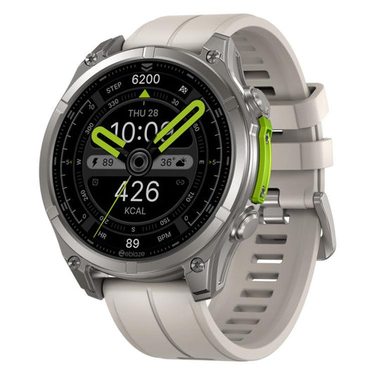 Zeblaze Vibe 8 Rugged Outdoor Smart Watch 1.43 inch Screen 5 ATM & IP69K Built-in Flashlight(Grey) - Smart Watches by Zeblaze | Online Shopping UK | buy2fix