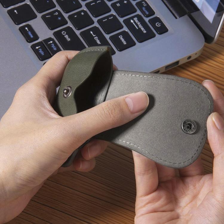 For AirPods Pro 3 Backpack Style PU Leather Earphone Protective Case with Lanyard(Black) - For AirPods Pro 3 by buy2fix | Online Shopping UK | buy2fix