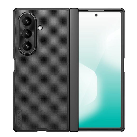 For Samsung Galaxy Z Fold7 5G NILLKIN Frosted Fold PC + TPU MagSafe Magnetic Phone Case(Black)