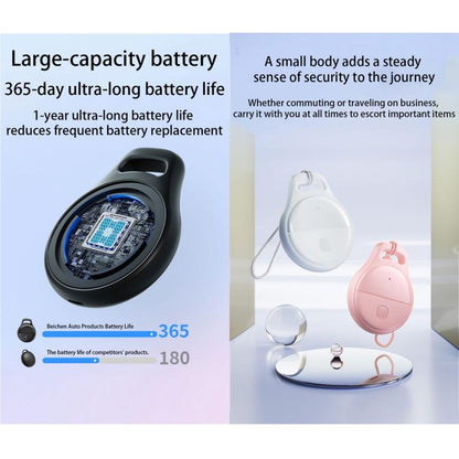 JHX05 iOS & Android Mini GPS Global Smart Location Tracker Anti-lost Device(Black) - Personal Tracker by buy2fix | Online Shopping UK | buy2fix