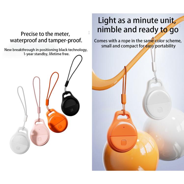 JHX05 iOS & Android Mini GPS Global Smart Location Tracker Anti-lost Device(White) - Personal Tracker by buy2fix | Online Shopping UK | buy2fix