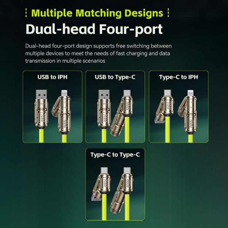 WK WDC-80 240W Car Charging Data Cable with Safety Hammer(Black) - Emergency Hammer by WK | Online Shopping UK | buy2fix