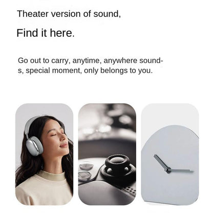 BT069NC BT5.4 Wireless Stereo ANC Headphones(White) - Multimedia Headset by buy2fix | Online Shopping UK | buy2fix