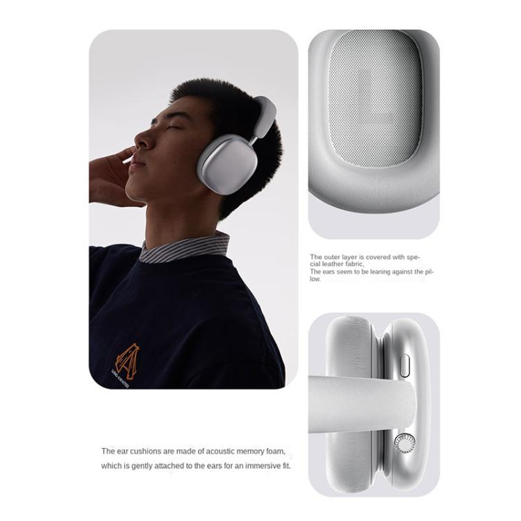 BT069NC BT5.4 Wireless Stereo ANC Headphones(White) - Multimedia Headset by buy2fix | Online Shopping UK | buy2fix