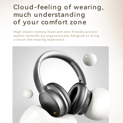 GT10 Zero Pressure BT5.4 Wireless Stereo ANC Headphones(Black) - Multimedia Headset by buy2fix | Online Shopping UK | buy2fix