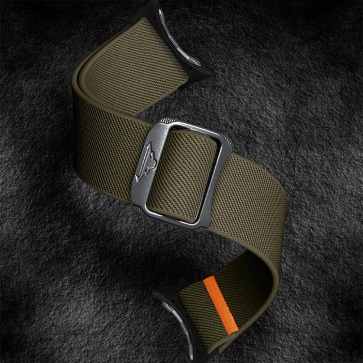 For Google Pixel Watch 3 45mm xDfind Elastic Nylon Watch Band(Army Green) - Watch Bands by xDfind | Online Shopping UK | buy2fix